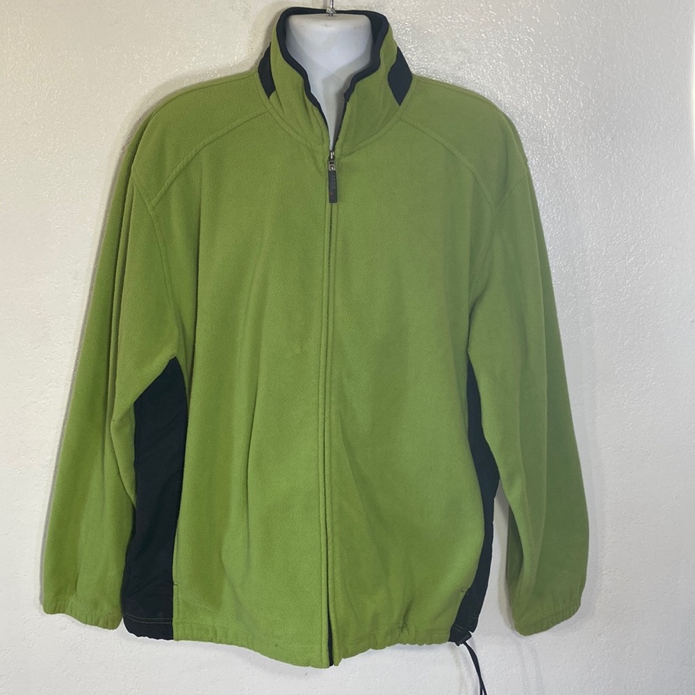 Izod Perform X performance zip fleece jacket